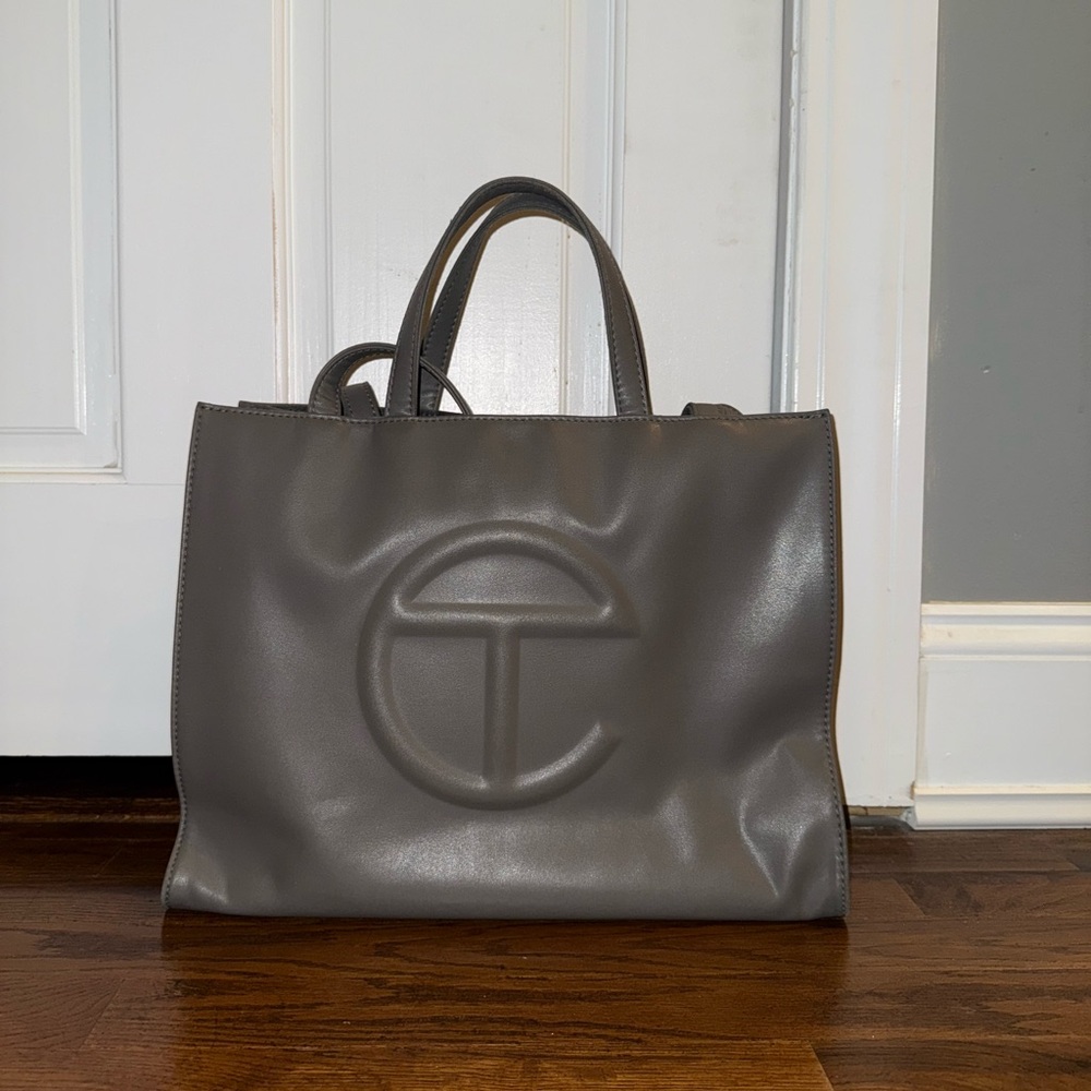 Medium Gray Telfar Tote Bag